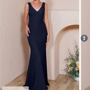 Revelry Dakota Crepe Bridesmaid Dress